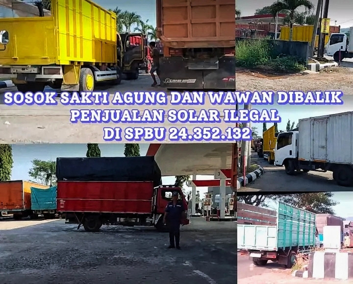 Sosok Sakti di SPBU 24.352.132 Jalan Baru, Wawan Dan Agung Dalang Penjualan Solar Secara Ilegal