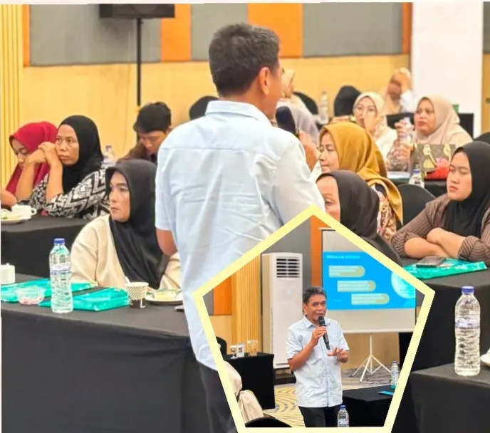Dinas Kesehatan Pesawaran Gelar Bimtek Penyuluhan Keamanan Pangan  Bagi Pelaku MUKM